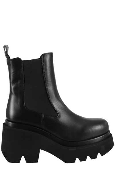 Shop Paloma Barceló Miranda Platform Boots In Black