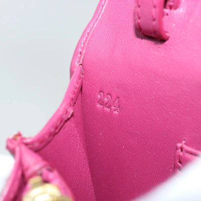 Shop Prada Tessuto Pink Synthetic Wallet  ()