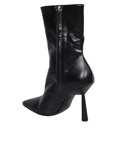 Shop Gia Borghini Black Ankle Boots