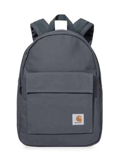 Shop Carhartt Men's Dawn Logo Patch Backpack In Grey