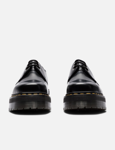 Shop Dr. Martens' 1461 Quad Squared Platform Lace Up Shoes In Black