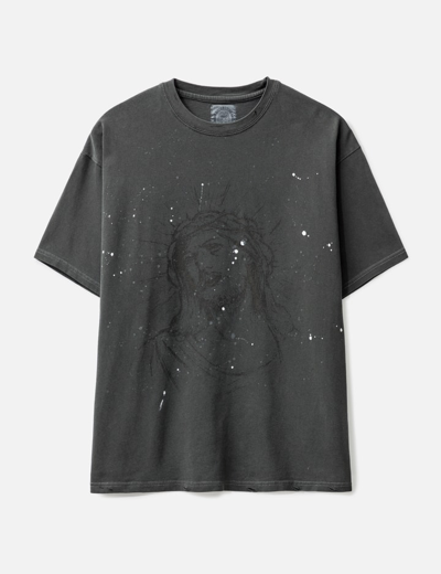 Shop Someit J.x Vintage T-shirt In Grey