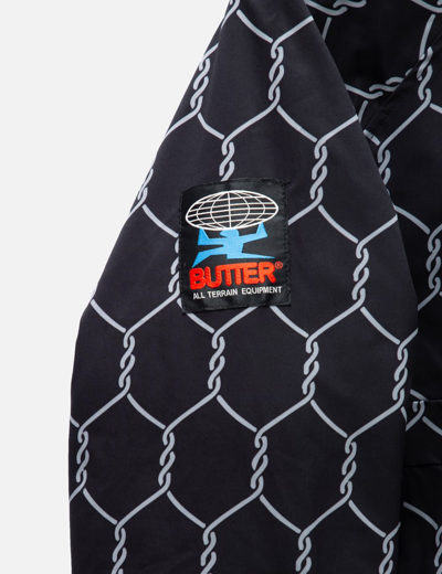 Shop Butter Goods Alpine Anorak Jacket In Black