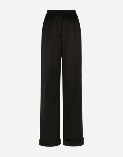 Dolce & Gabbana Pantalone In Black