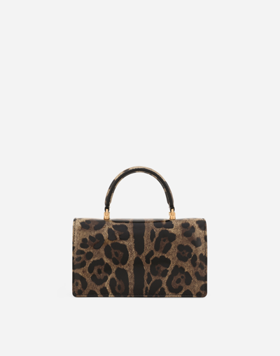 Shop Dolce & Gabbana Dg Girls Mini Bag In Animal Print