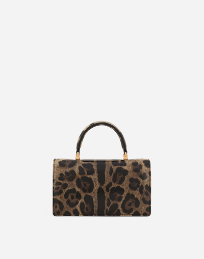 Dolce & Gabbana Dg Girls Mini Bag In Animal Print