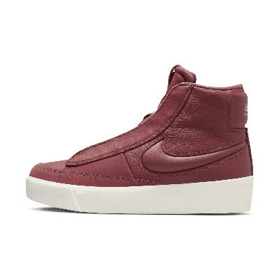 Shop Nike Women's Blazer Mid Victory Shoes In Red
