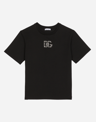 Dolce & Gabbana T-shirt Manica Corta In Black