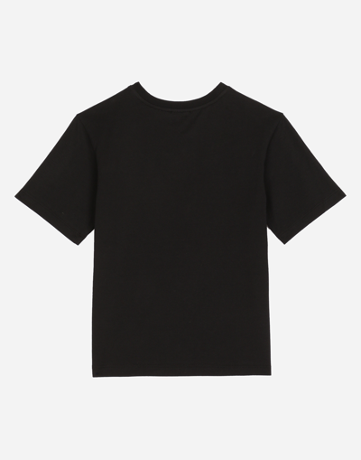 Dolce & Gabbana T-shirt Manica Corta In Black