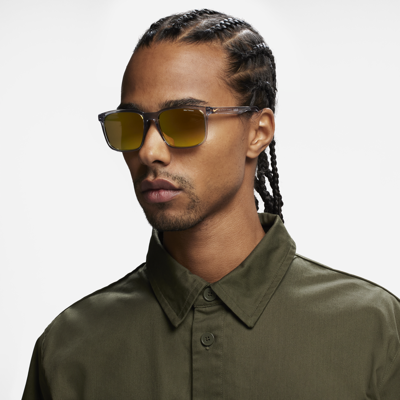 Shop Nike Unisex Rave Polarized Sunglasses In Grey
