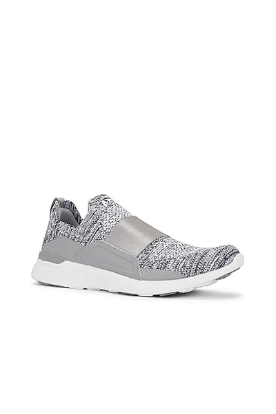 Shop Apl Athletic Propulsion Labs Techloom Bliss Sneaker In Heather Grey & White