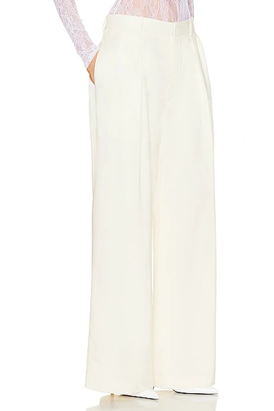 Wardrobe.nyc Evening Trouser In Off White