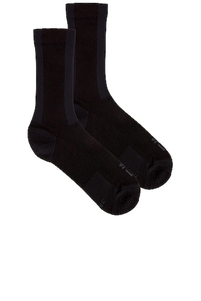 Shop Salomon X 11 By Boris Bidjan Saberi Sock In Black & Alloy