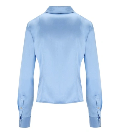 Shop Stine Goya Shane Light Blue Shirt