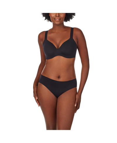 Shop Le Mystere Women's Smooth Shape 360 Smoother Bra In Black