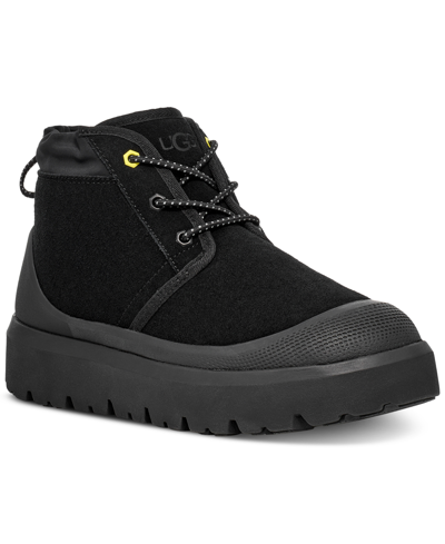 Shop Ugg Men's Neumel Weather Hybrid Chukka Boot In Black