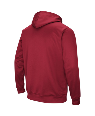 Colosseum Youth   Cardinal Arkansas Razorbacks 2-hit Pullover Hoodie In Cardinal