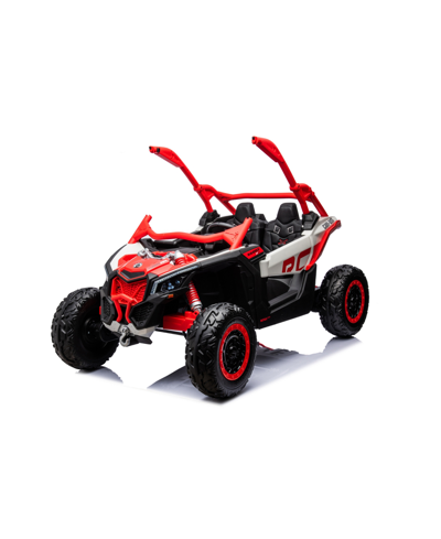 Freddo 48v 4x4 Can Am Maverick 2 Seater Ride On Utv For Kids In Red