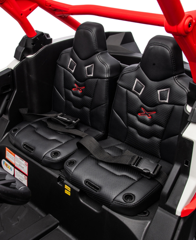 Freddo 48v 4x4 Can Am Maverick 2 Seater Ride On Utv For Kids In Red