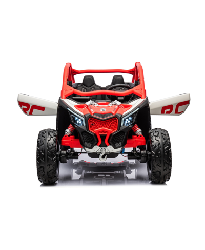 Freddo 48v 4x4 Can Am Maverick 2 Seater Ride On Utv For Kids In Red