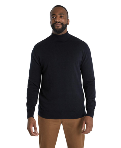 Shop Johnny Bigg Mens Essential Turtle Neck Sweater In Black