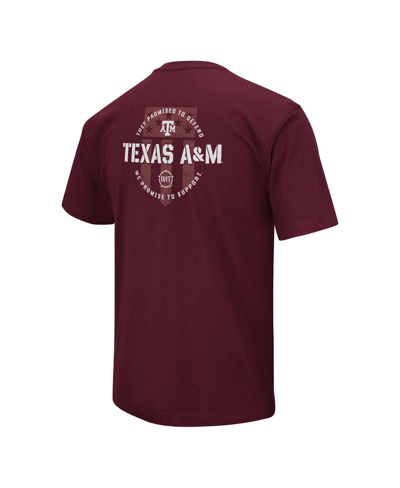 Shop Colosseum Men's  Maroon Texas A&m Aggies Oht Military-inspired Appreciation T-shirt