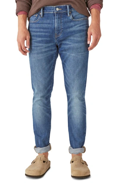 Shop Lucky Brand 411 Athletic Tapered Leg Jeans In Alvine