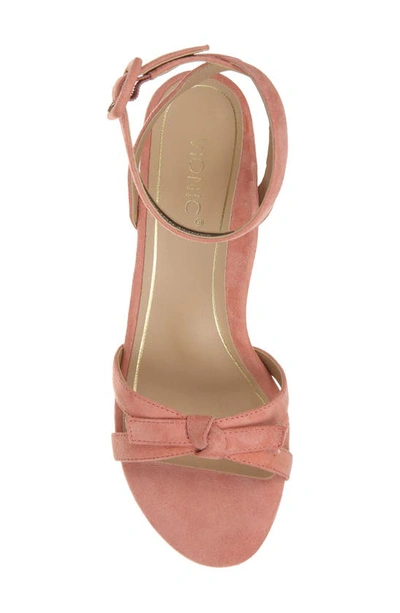Vionic Rosabel Ankle Strap Sandal In Terra Cotta