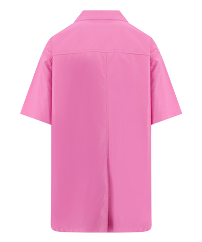 Shop Stand Studio Short Sleeve Shirt In Pink