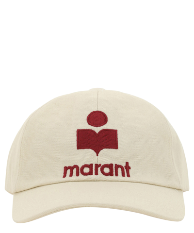 Shop Isabel Marant Tyron Hat In White
