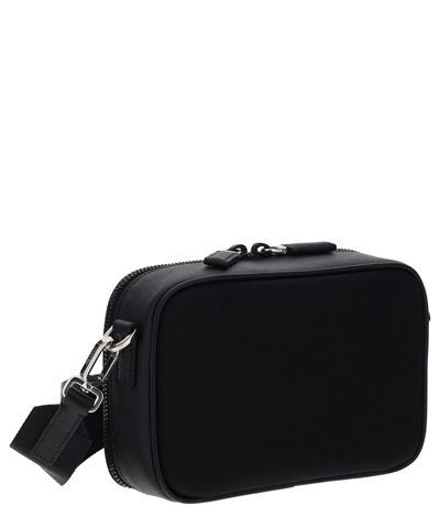 Shop Prada Crossbody Bag In Black