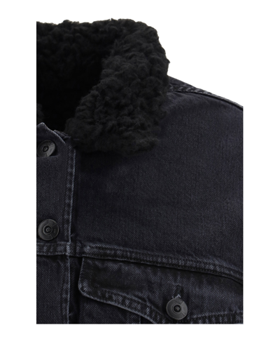 Shop 3x1 Gina Denim Jacket In Black