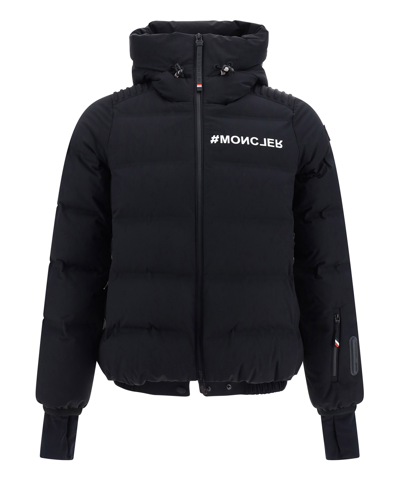 Shop Moncler Suisses Down Jacket In Black