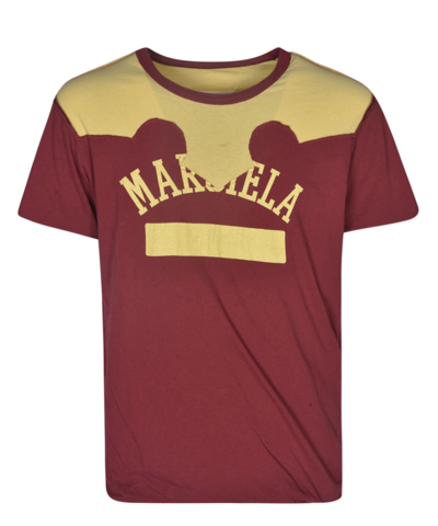 Shop Maison Margiela T-shirt In Red