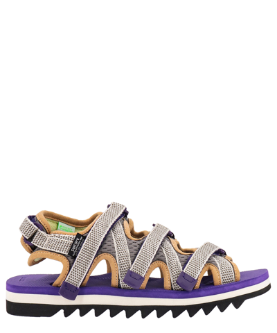 Shop Suicoke Sandals In Violet