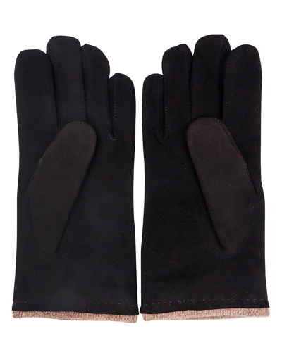 Shop Orciani Gloves In Brown
