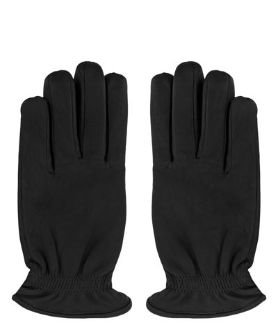 Shop Orciani Gloves In Black