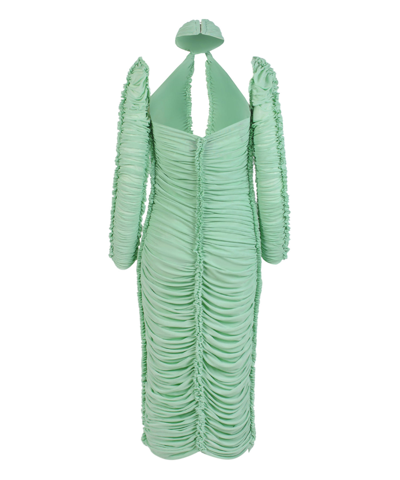 Shop Az Factory X Ester Manas Midi Dress In Green