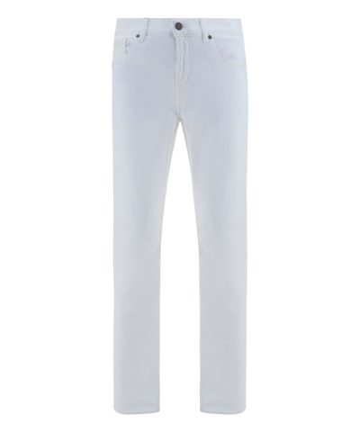 Shop 7 For All Mankind Luxe Jeans In White