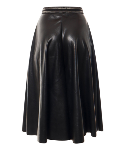 Shop Mes Demoiselles Midi Skirt In Black