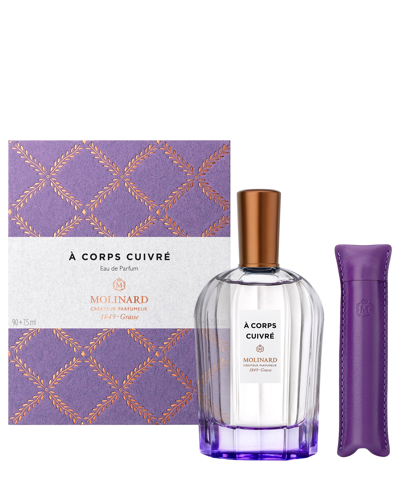 Shop Molinard A Corps Cuivre Eau De Parfum 90 ml + 7,5 ml In White