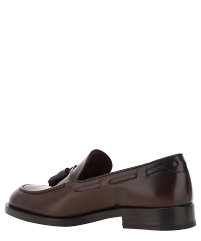 Shop Fratelli Rossetti Loafers In Brown