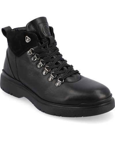 Shop Thomas & Vine Men's Sherman Water Resistant Tru Comfort Foam Plain Toe Ankle Boots In Black