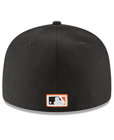 Shop New Era Men's  Black Baltimore Orioles Cooperstown Collection Wool 59fifty Fitted Hat