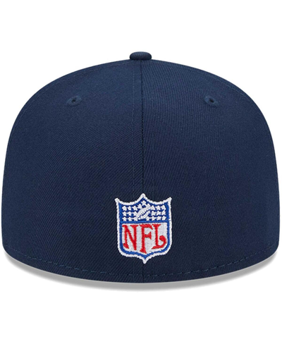 New Era Men's  Navy Dallas Cowboys Retro Joe Main 59fifty Fitted Hat In Navy