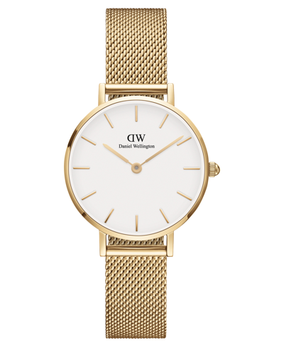 Shop Daniel Wellington Women's Petite Evergold Gold-tone Stainless Steel Watch 28mm