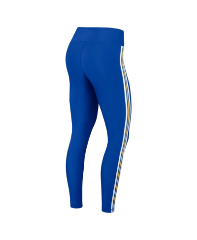 Wear By Erin Andrews Royal Los Angeles Rams Color Block Leggings In Royal