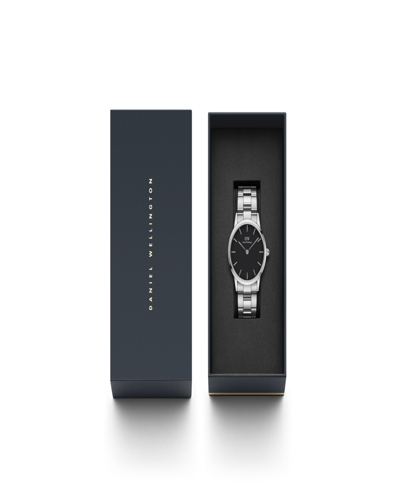 Shop Daniel Wellington Unisex Iconic Link Silver-tone Stainless Steel Watch 36mm