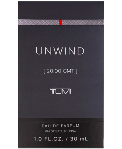 Shop Tumi Men's Unwind [20:00 Gmt] Eau De Parfum Spray, 1 Oz. In No Color