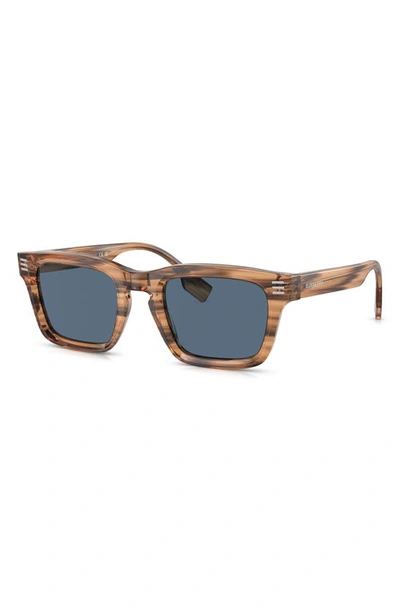 Burberry Sunglasses With Rectangular Frames In Brown